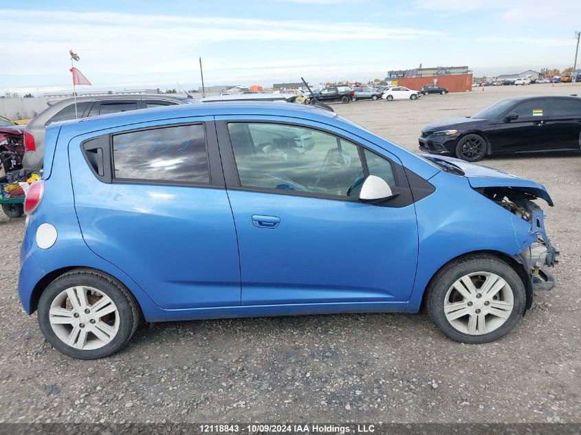 2015 Chevrolet Spark VIN: KL8CD6S92FC779319 Lot: 12118843