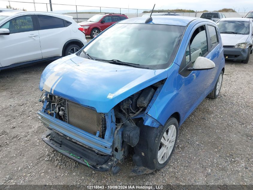 2015 Chevrolet Spark VIN: KL8CD6S92FC779319 Lot: 12118843