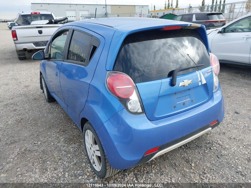 2015 Chevrolet Spark VIN: KL8CD6S92FC779319 Lot: 12118843