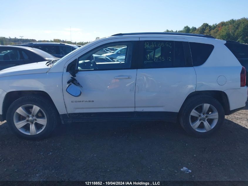 2015 Jeep Compass Sport/North VIN: 1C4NJCAB2FD409512 Lot: 12118852