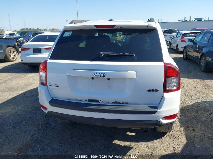 2015 Jeep Compass Sport/North VIN: 1C4NJCAB2FD409512 Lot: 12118852