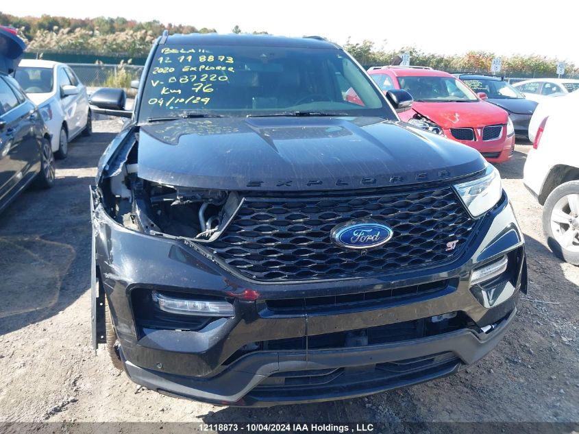 2020 Ford Explorer VIN: 1FM5K8GC6LGB87220 Lot: 12118873