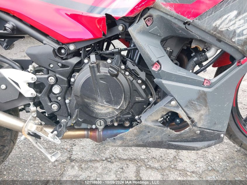 2024 Kawasaki Ex500 A/B VIN: ML5EXGJ11RDA05728 Lot: 12118880