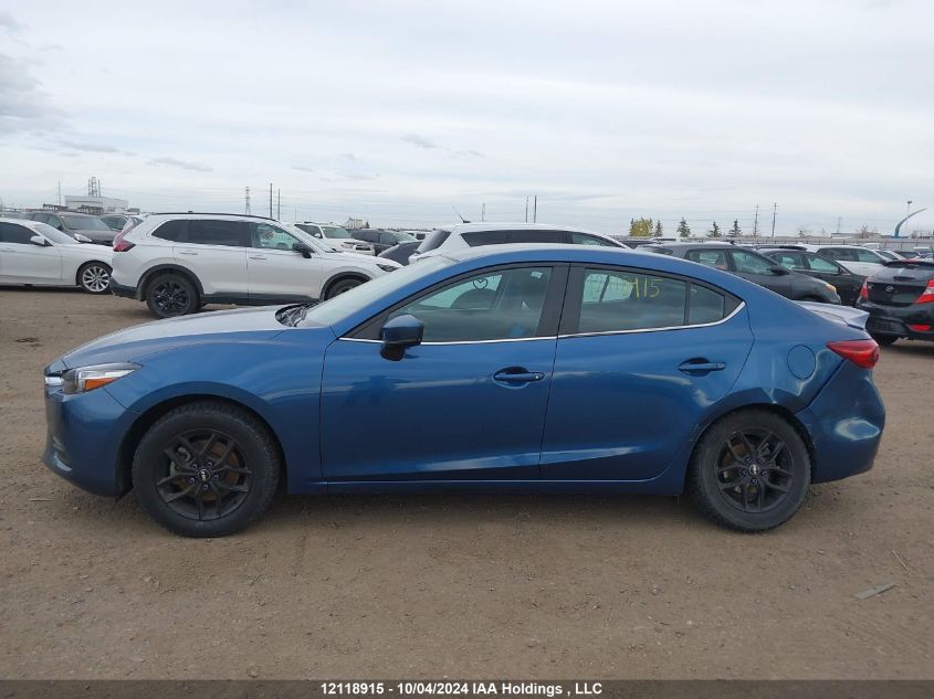 2018 Mazda Mazda3 VIN: 3MZBN1V71JM221317 Lot: 12118915