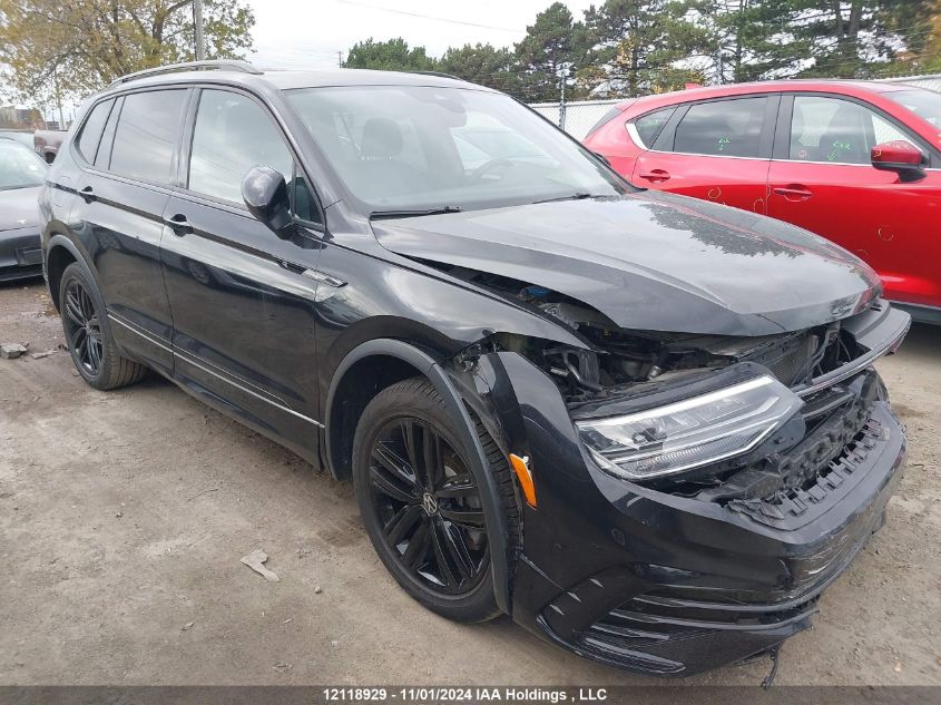 2022 Volkswagen Tiguan VIN: 3VV8B7AX2NM063656 Lot: 12118929