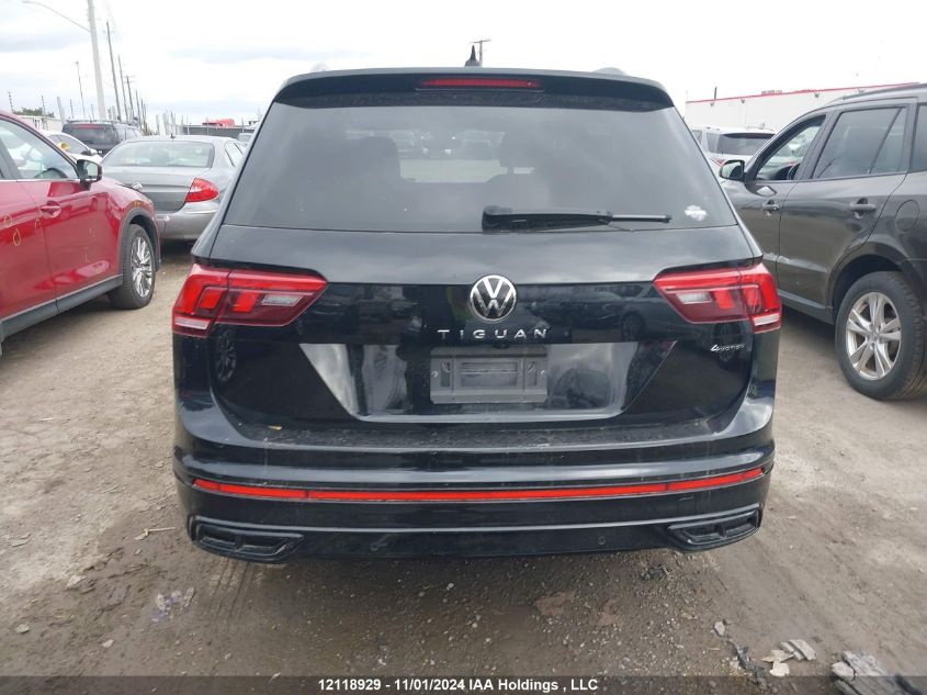 2022 Volkswagen Tiguan VIN: 3VV8B7AX2NM063656 Lot: 12118929