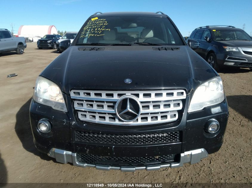 2011 Mercedes-Benz M-Class VIN: 4JGBB2FB2BA663652 Lot: 12118949