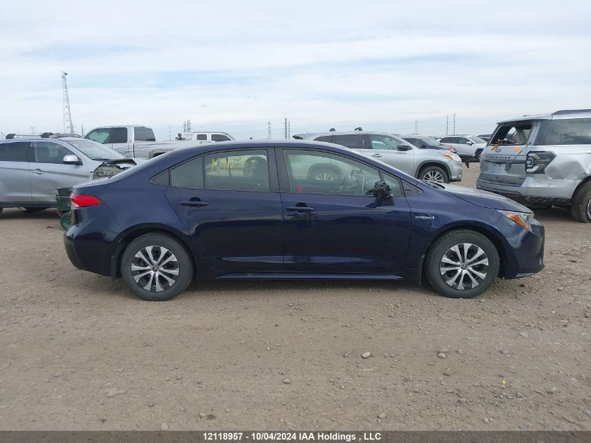 2021 Toyota Corolla VIN: JTDBAMDE6MJ006095 Lot: 12118957