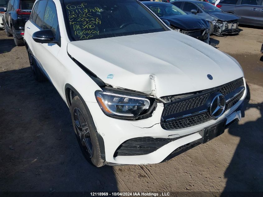 2020 Mercedes-Benz Glc VIN: WDC0G8EB6LV228087 Lot: 12118969