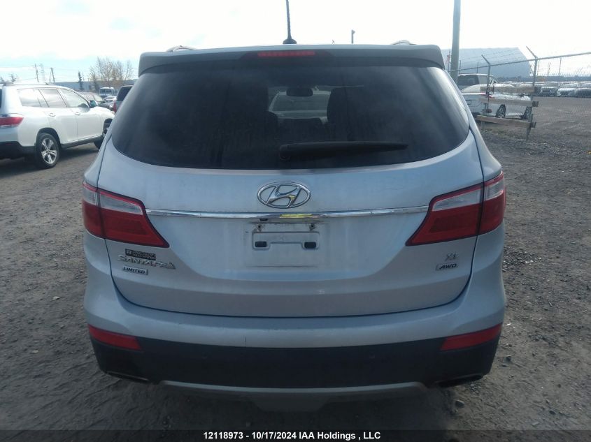 2015 Hyundai Santa Fe Xl Limited VIN: KM8SNDHF1FU124236 Lot: 12118973