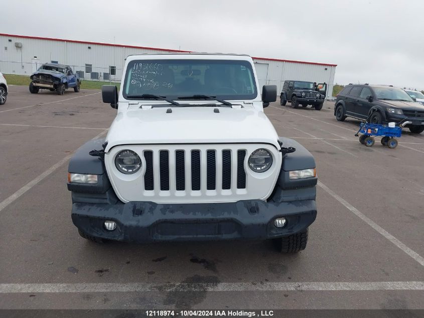 2020 Jeep Wrangler Unlimited Sport VIN: 1C4HJXDG6LW134206 Lot: 12118974