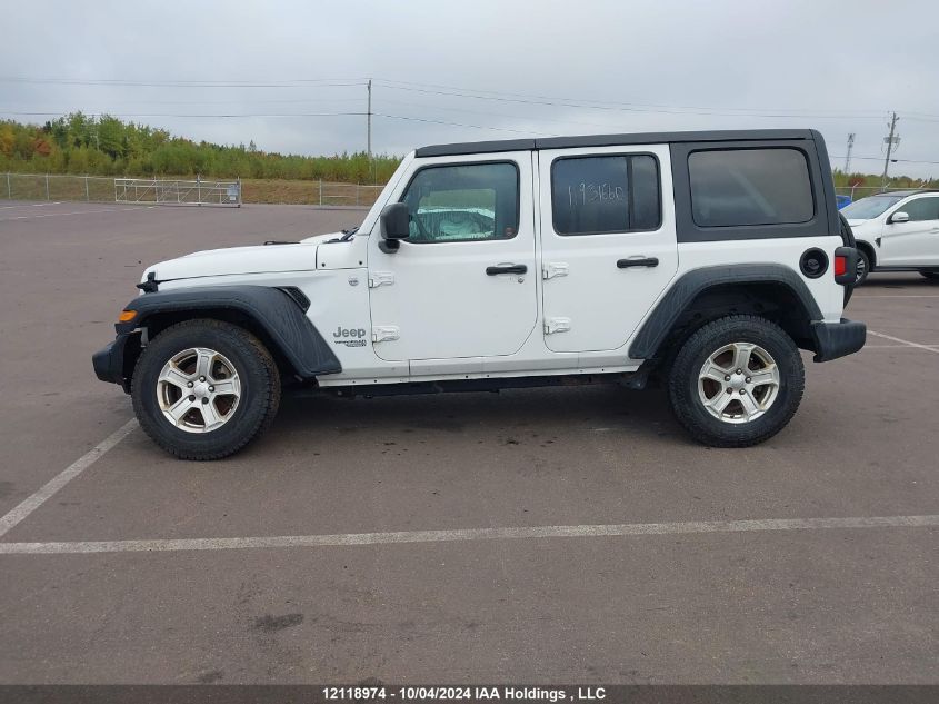 2020 Jeep Wrangler Unlimited Sport VIN: 1C4HJXDG6LW134206 Lot: 12118974