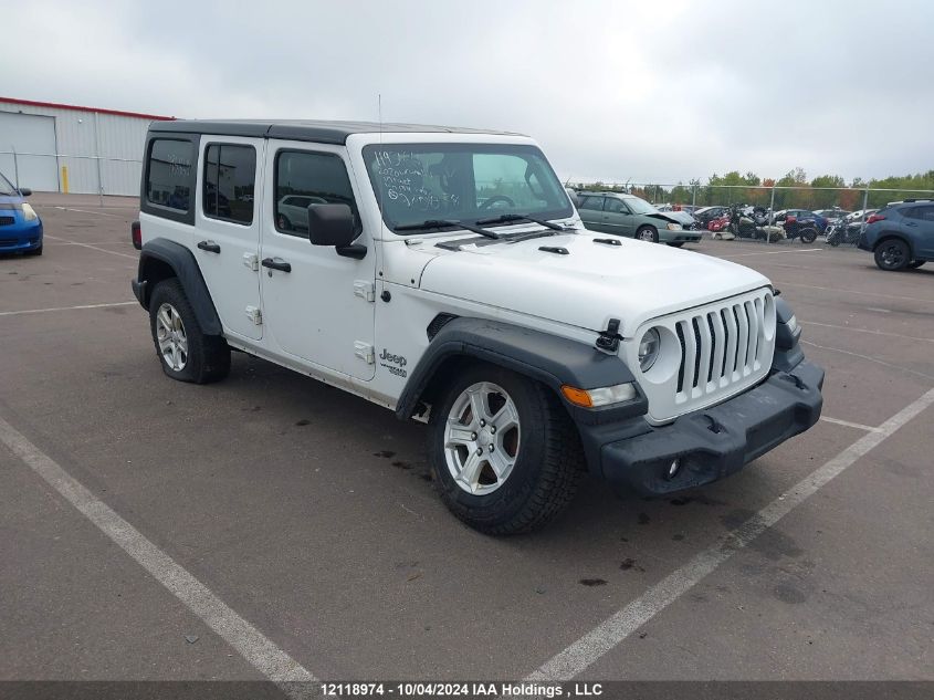 2020 Jeep Wrangler Unlimited Sport VIN: 1C4HJXDG6LW134206 Lot: 12118974