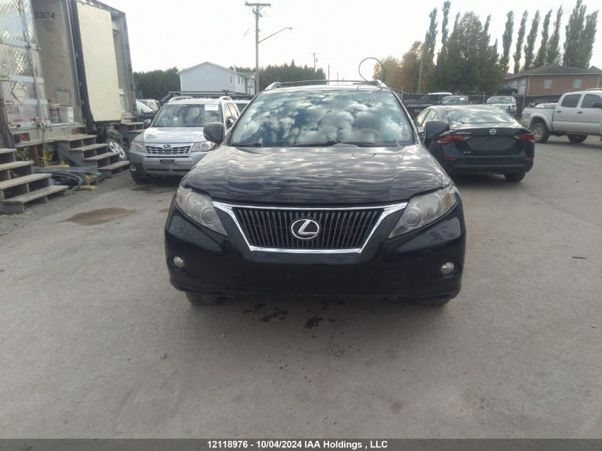 2010 Lexus Rx 350 VIN: 2T2BK1BA5AC025929 Lot: 12118976