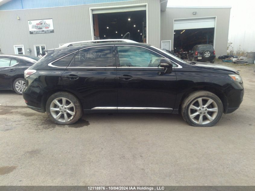 2010 Lexus Rx 350 VIN: 2T2BK1BA5AC025929 Lot: 12118976