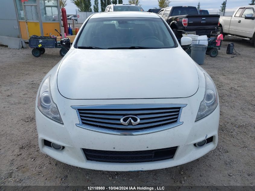 2012 Infiniti G37 VIN: JN1CV6AR1CM680263 Lot: 12118980