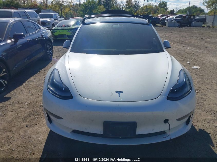 2021 Tesla Model 3 VIN: 5YJ3E1EA2MF047267 Lot: 12118991