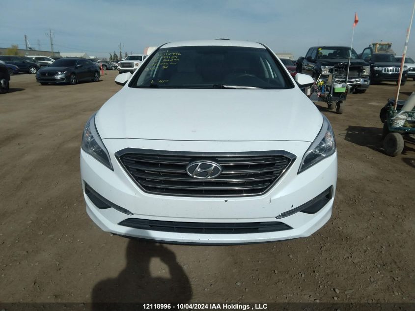 2015 Hyundai Sonata Gl VIN: 5NPE24AF3FH099189 Lot: 12118996