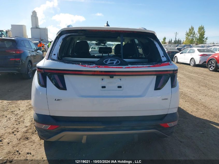 2022 Hyundai Tucson Sel VIN: KM8JCCAE6NU051117 Lot: 12119021