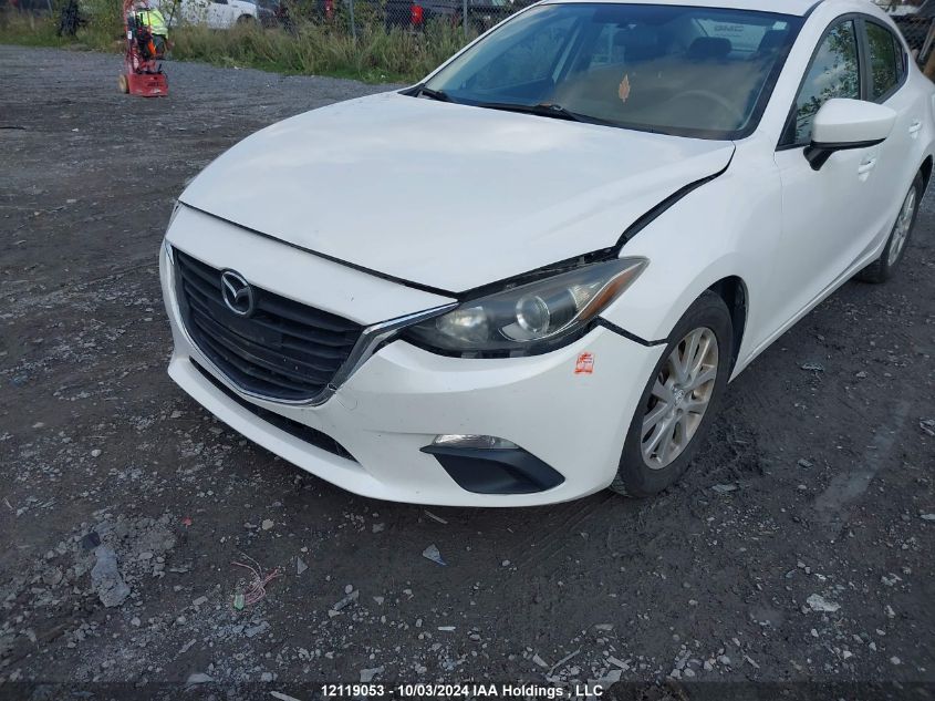 2014 Mazda Mazda3 VIN: JM1BM1U74E1216848 Lot: 12119053