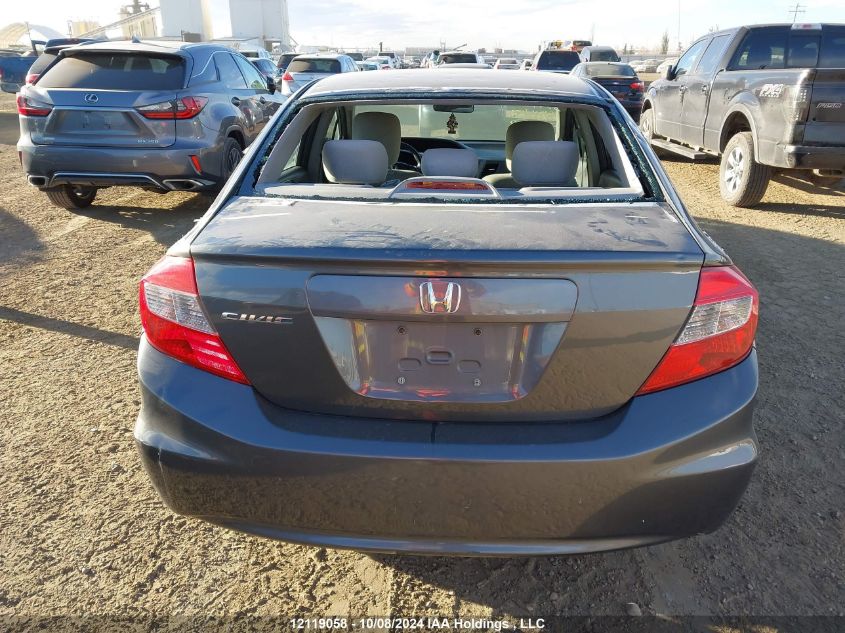 2012 Honda Civic Sdn VIN: 2HGFB2F50CH047582 Lot: 12119058