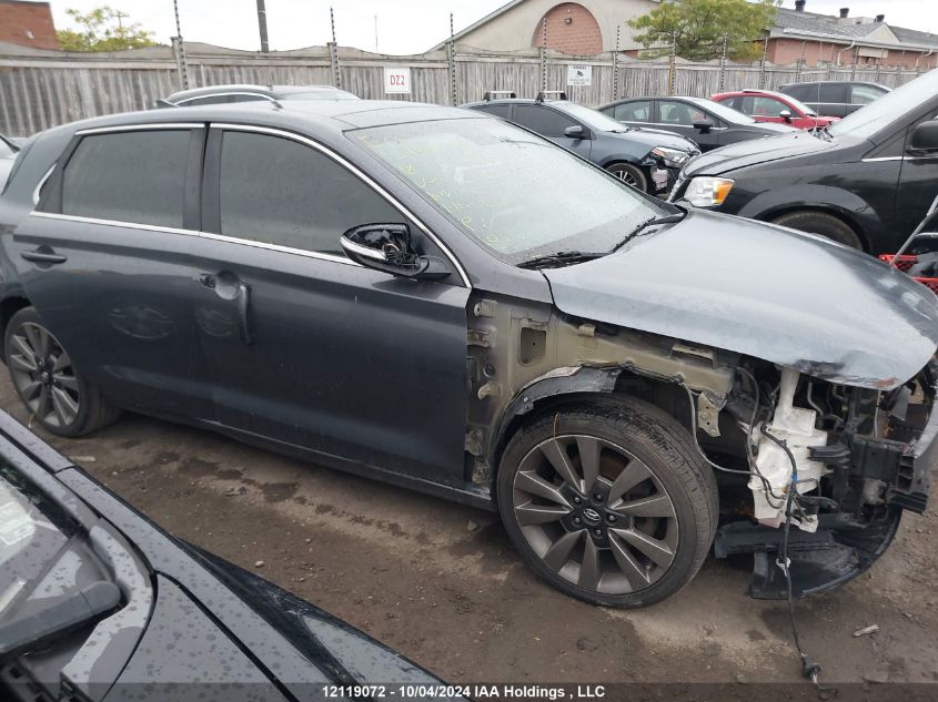 KMHH55LC3JU075983 2018 Hyundai Elantra Gt Sport