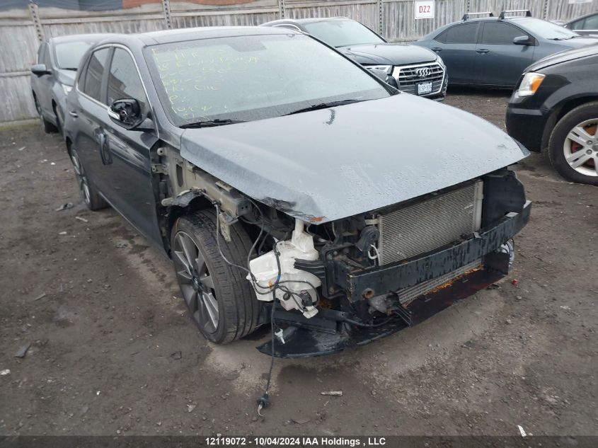 KMHH55LC3JU075983 2018 Hyundai Elantra Gt Sport