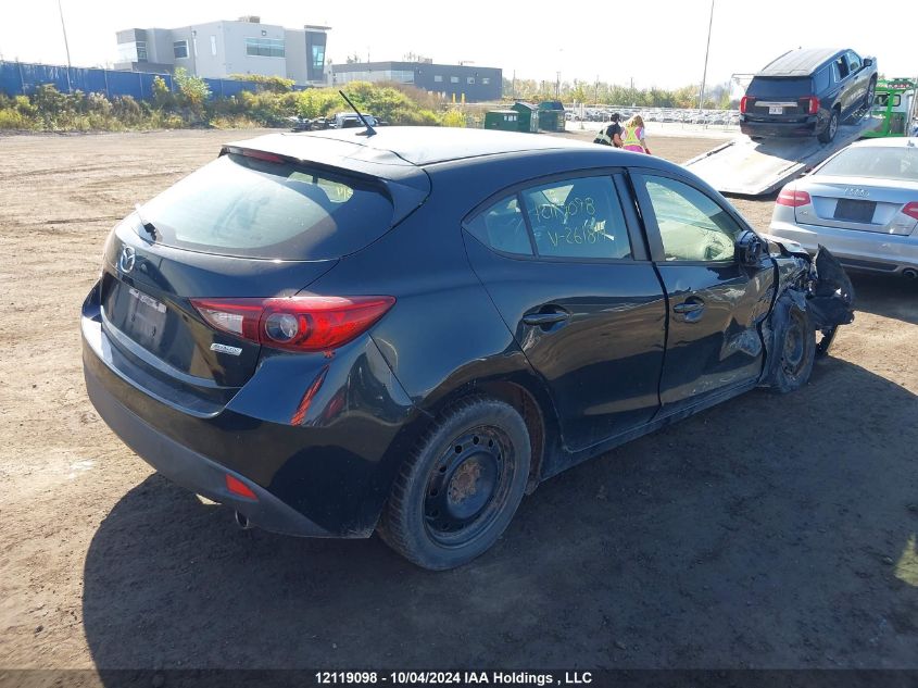 2016 Mazda Mazda3 VIN: 3MZBM1K76GM261814 Lot: 12119098