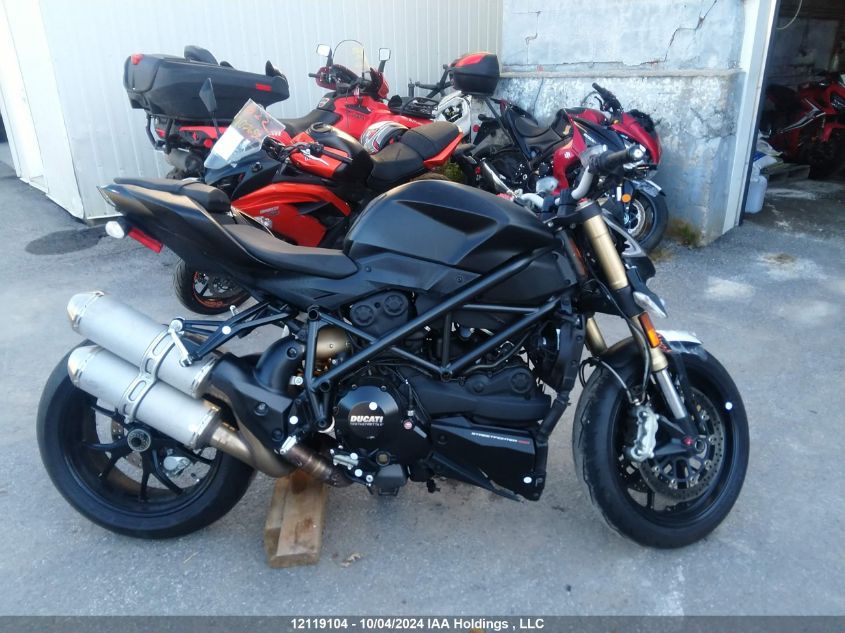 ZDM11BMV3CB011851 2012 Ducati Streetfighter 848