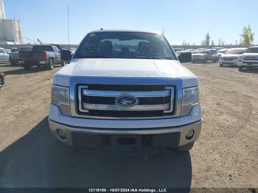 2014 Ford F150 Super Cab VIN: 1FTEX1EM9EFC45547 Lot: 12119150