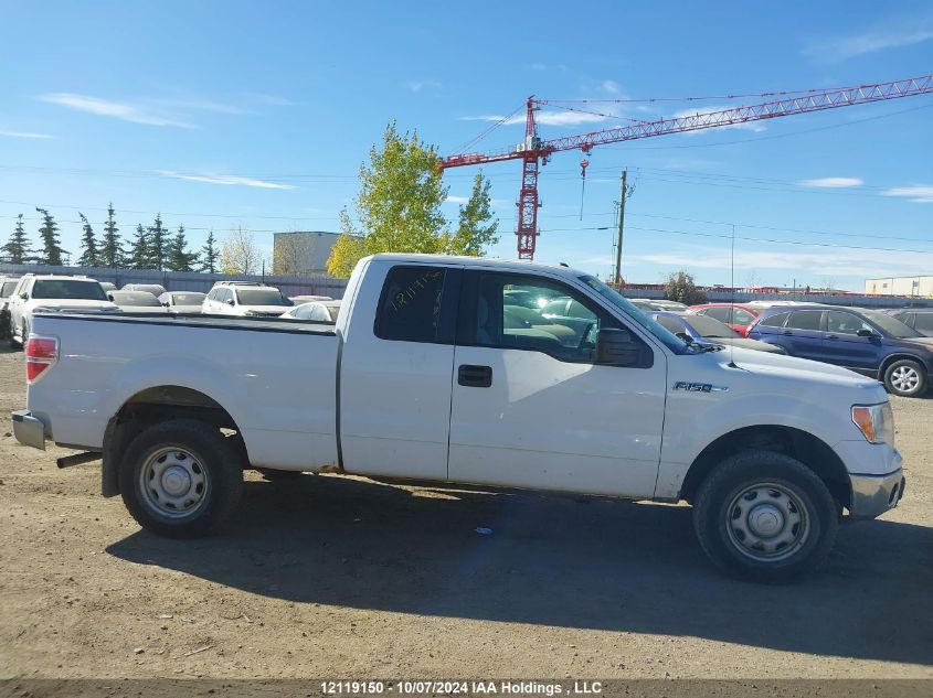 2014 Ford F150 Super Cab VIN: 1FTEX1EM9EFC45547 Lot: 12119150