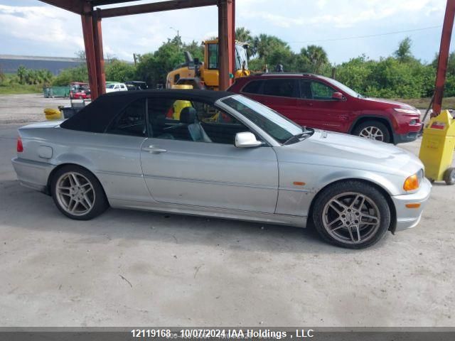 2001 BMW 3 Series 325Ci VIN: WBABS33471JY55466 Lot: 12119168