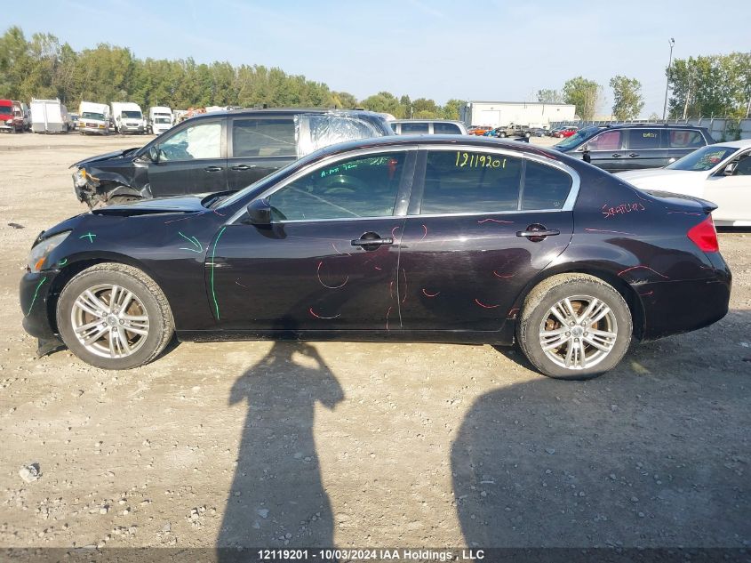 2013 Infiniti G37 VIN: JN1CV6AR3DM353333 Lot: 12119201