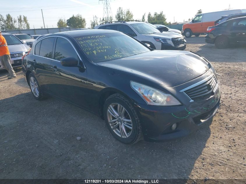 2013 Infiniti G37 VIN: JN1CV6AR3DM353333 Lot: 12119201