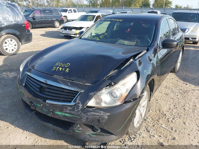 2013 Infiniti G37 VIN: JN1CV6AR3DM353333 Lot: 12119201