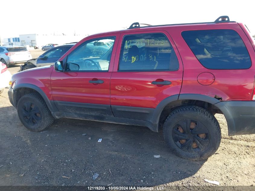 2006 Ford Escape VIN: 1FMYU03146KD00631 Lot: 12119203