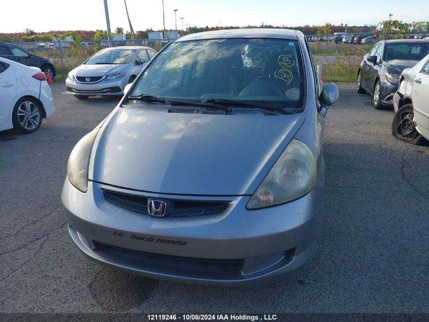 2007 Honda Fit VIN: JHMGD38497S800210 Lot: 12119246