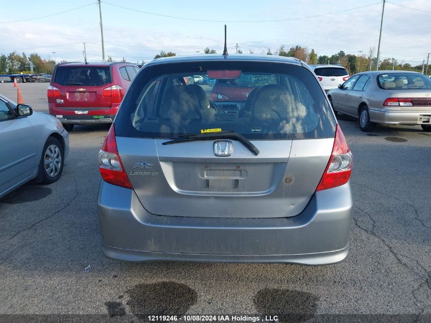 2007 Honda Fit VIN: JHMGD38497S800210 Lot: 12119246