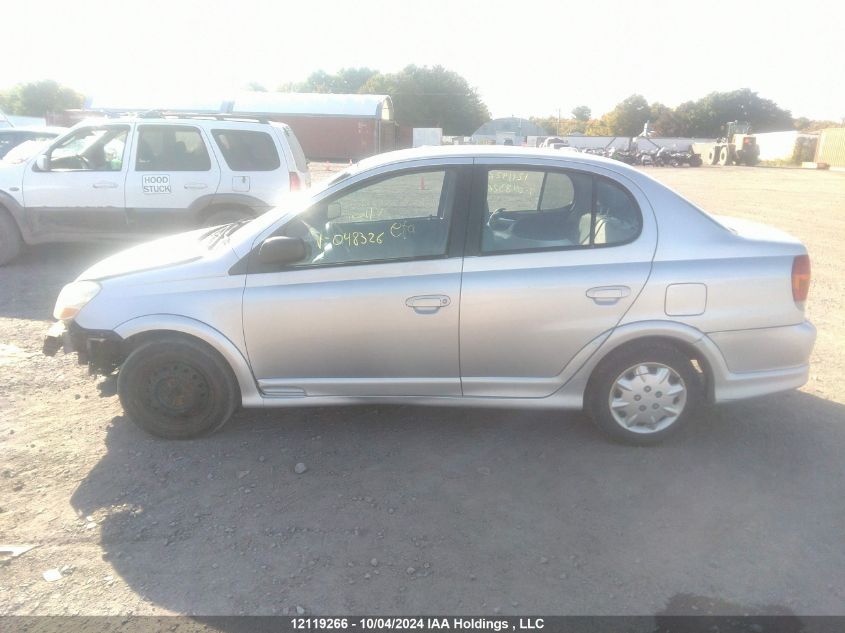 2003 Toyota Echo VIN: JTDBT123935048326 Lot: 12119266