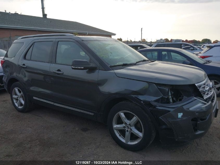 2018 Ford Explorer Xlt VIN: 1FM5K7D8XJGB60755 Lot: 12119267