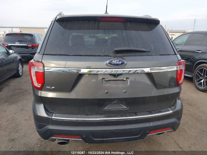 2018 Ford Explorer Xlt VIN: 1FM5K7D8XJGB60755 Lot: 12119267