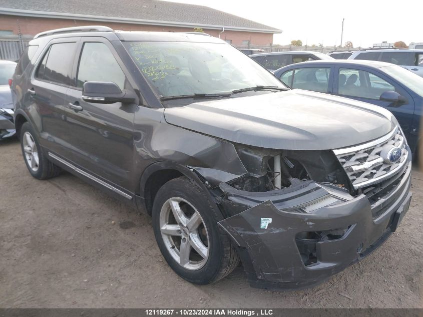 2018 Ford Explorer Xlt VIN: 1FM5K7D8XJGB60755 Lot: 12119267