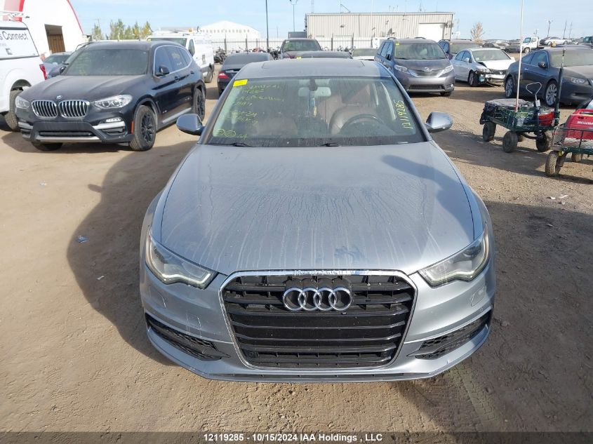 2015 Audi A6 Premium Plus VIN: WAUFGAFC1FN016911 Lot: 12119285