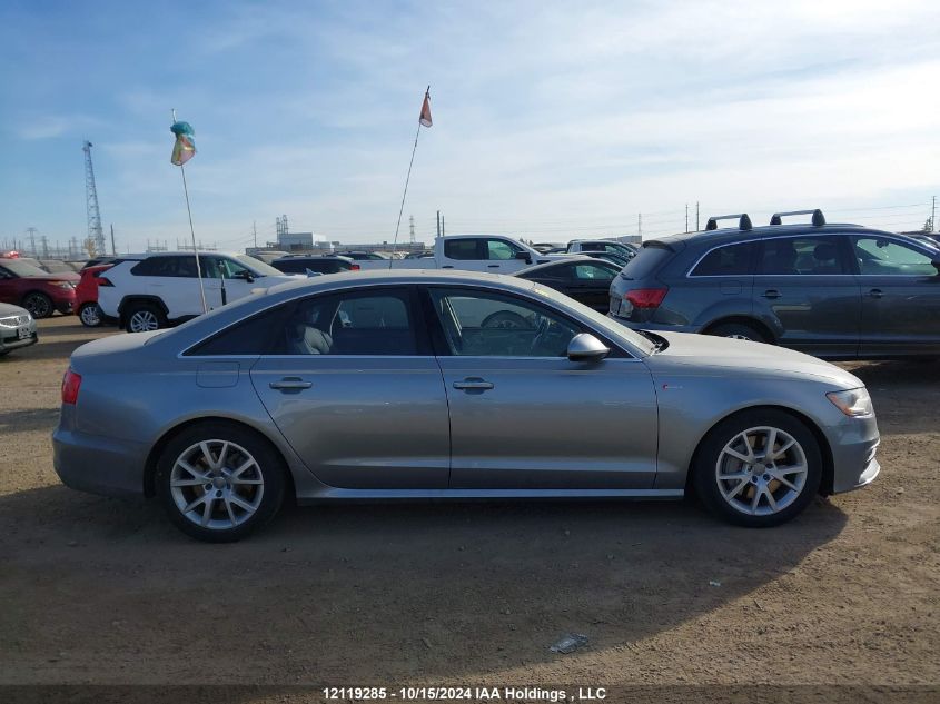 2015 Audi A6 Premium Plus VIN: WAUFGAFC1FN016911 Lot: 12119285