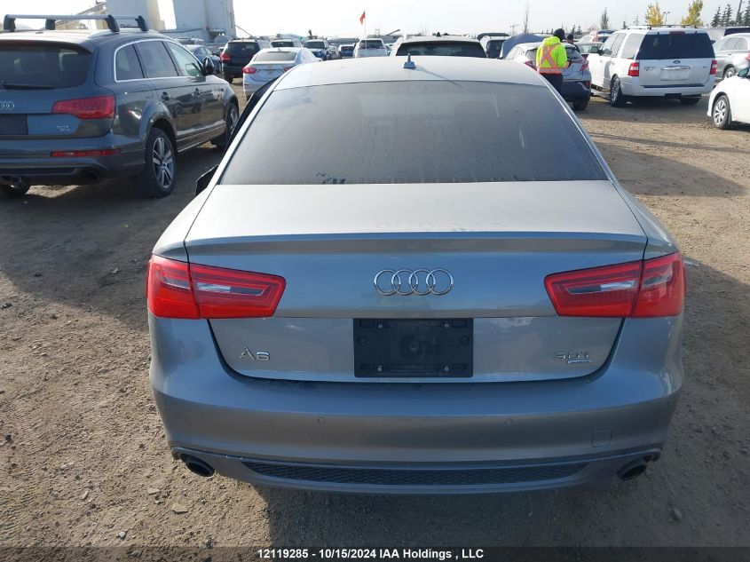 2015 Audi A6 Premium Plus VIN: WAUFGAFC1FN016911 Lot: 12119285