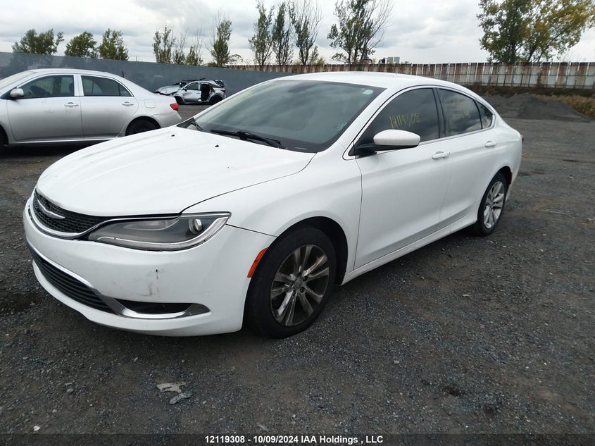 2015 Chrysler 200, Front, IAAI, VIN 1C3CCCAB7FN510948 — photo 2