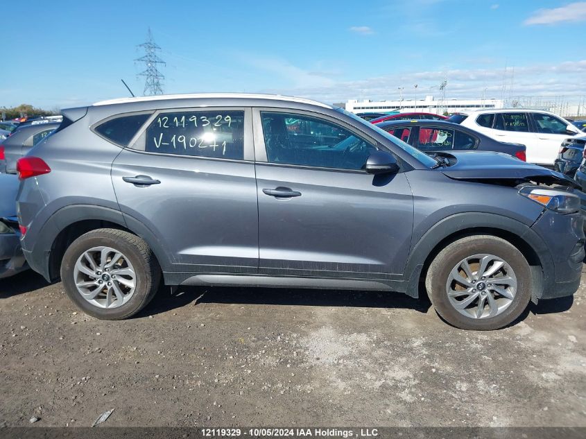 2016 Hyundai Tucson VIN: KM8J3CA46GU190271 Lot: 12119329