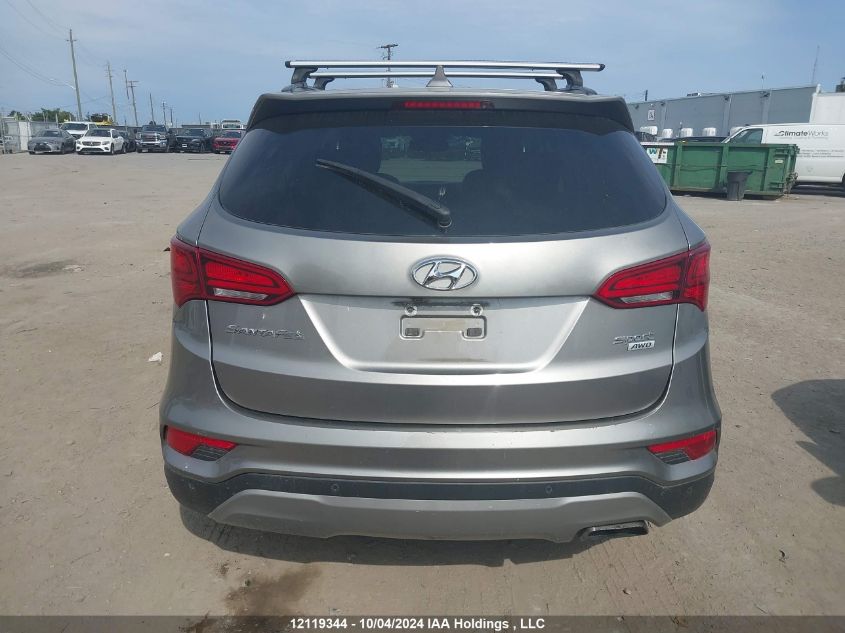 2017 Hyundai Santa Fe Sport 2.4 Luxury VIN: 5NMZUDLB4HH042828 Lot: 12119344