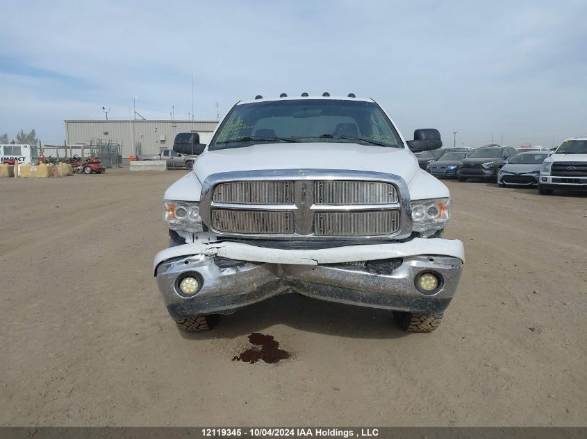 2003 Dodge Ram 2500 VIN: 3D7KU28C23G802661 Lot: 12119345