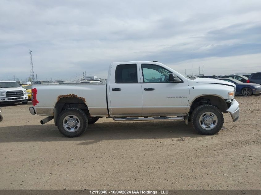 2003 Dodge Ram 2500 VIN: 3D7KU28C23G802661 Lot: 12119345